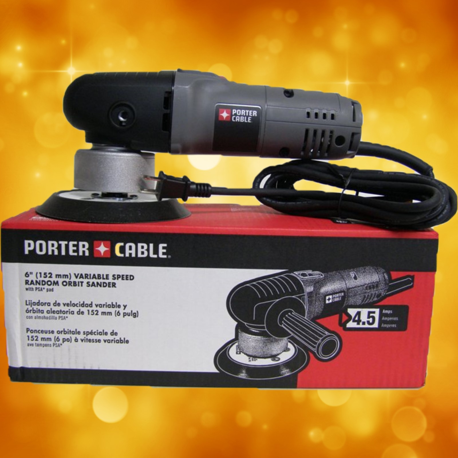 Porter and deals cable orbital sander